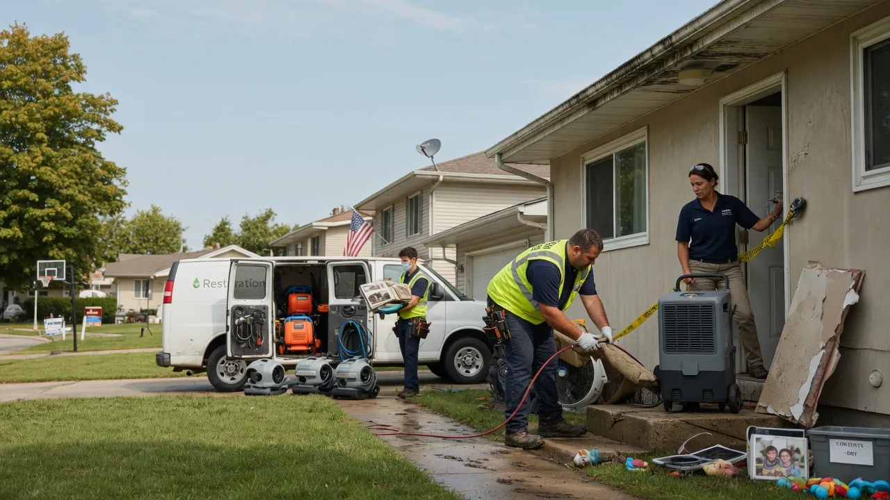 Water Damage Restoration in Fox River Grove, IL near me